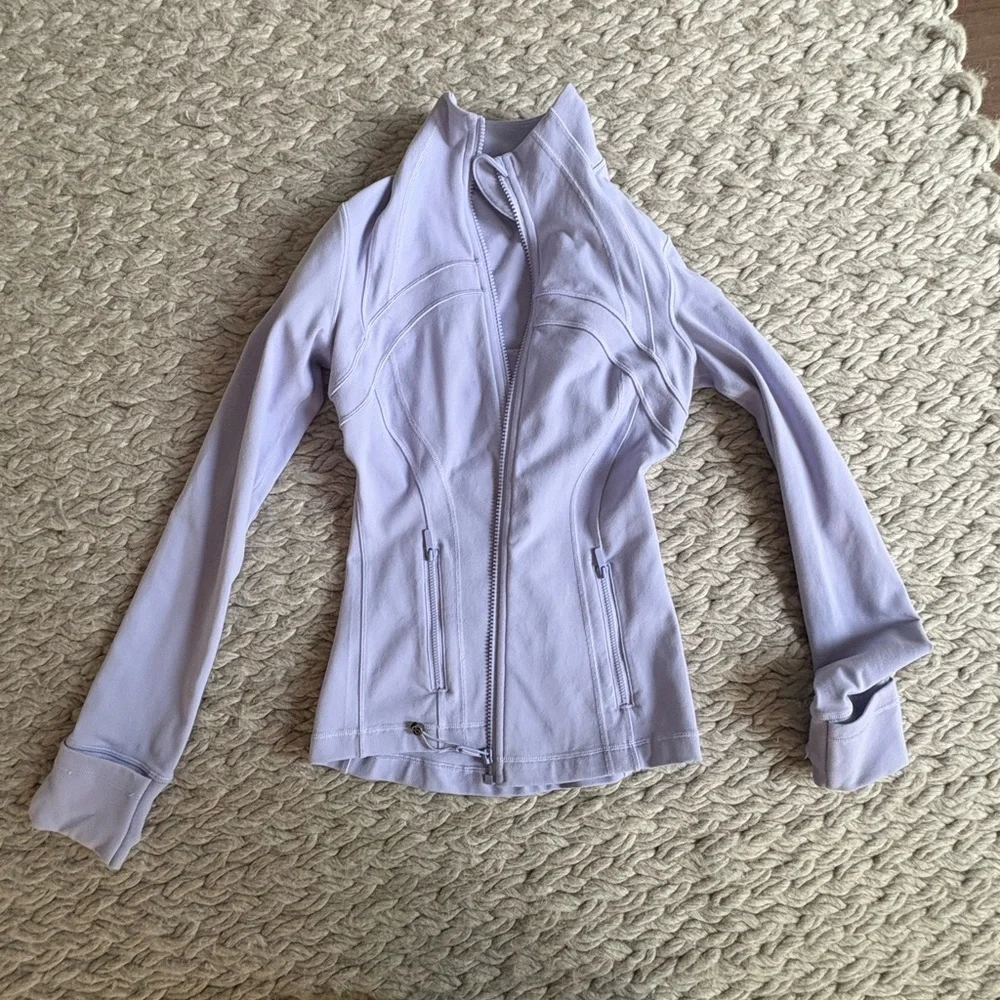 Light Lavender Women's Zip-Up Jacket
